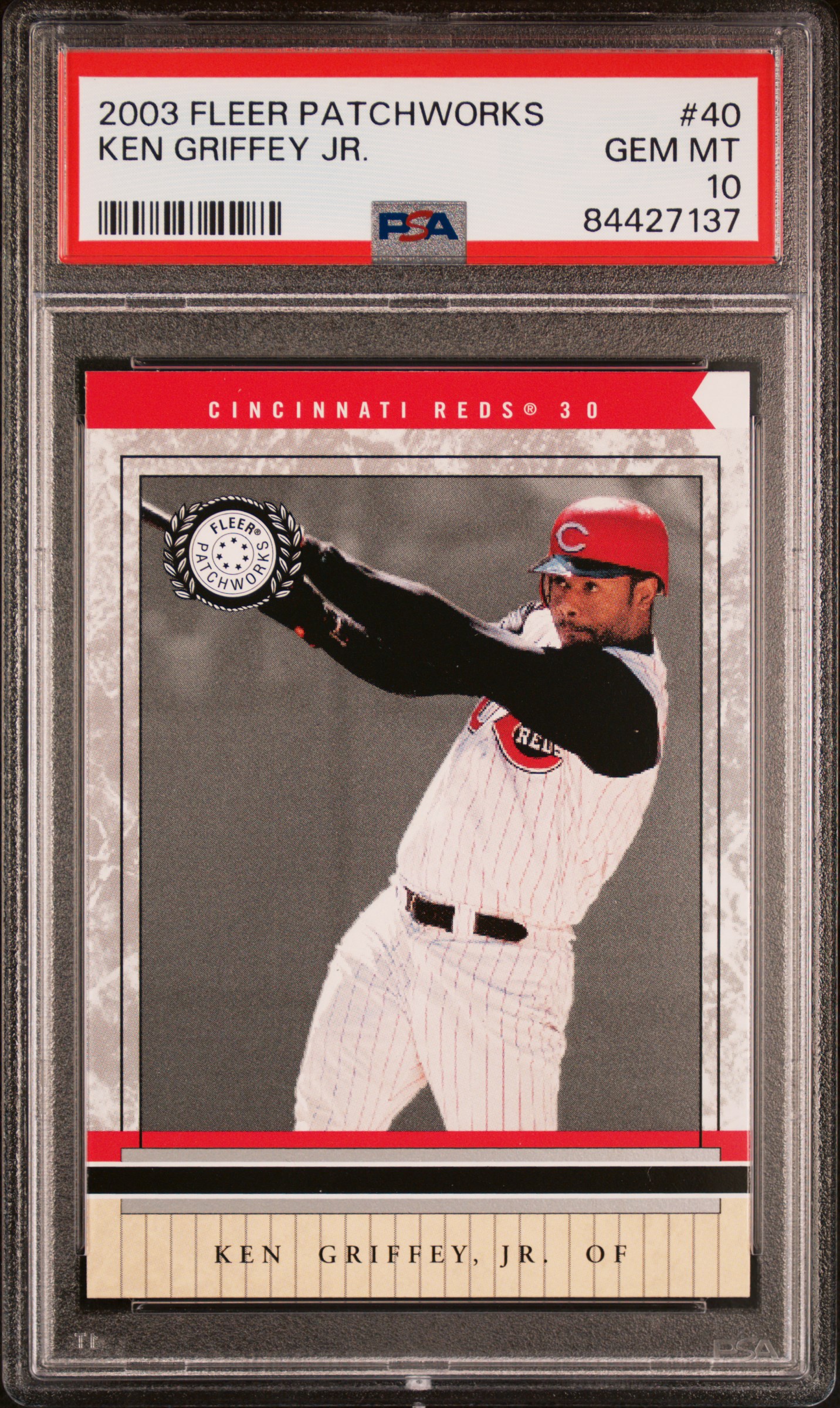 2003 FLEER PATCHWORKS #40 KEN GRIFFEY JR.