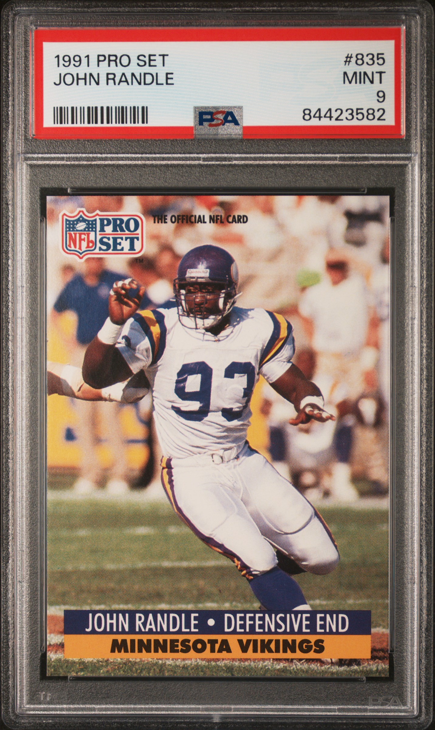 1991 PRO SET #835 JOHN RANDLE