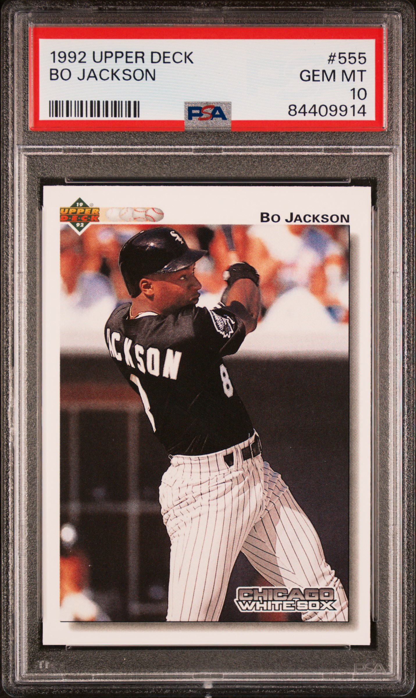 1992 UPPER DECK #555 BO JACKSON