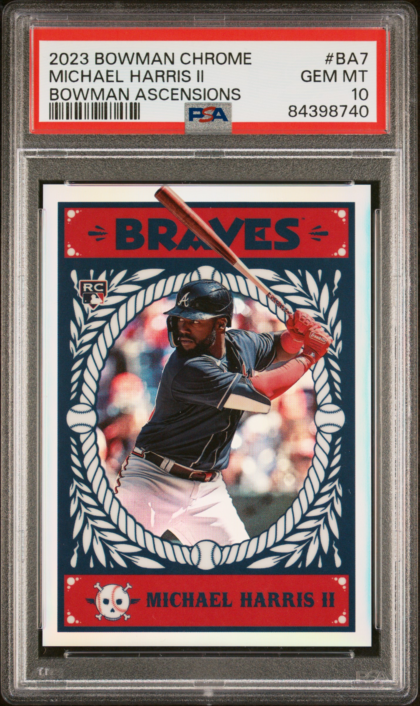 2023 BOWMAN CHROME BOWMAN ASCENSIONS #BA7 MICHAEL HARRIS II