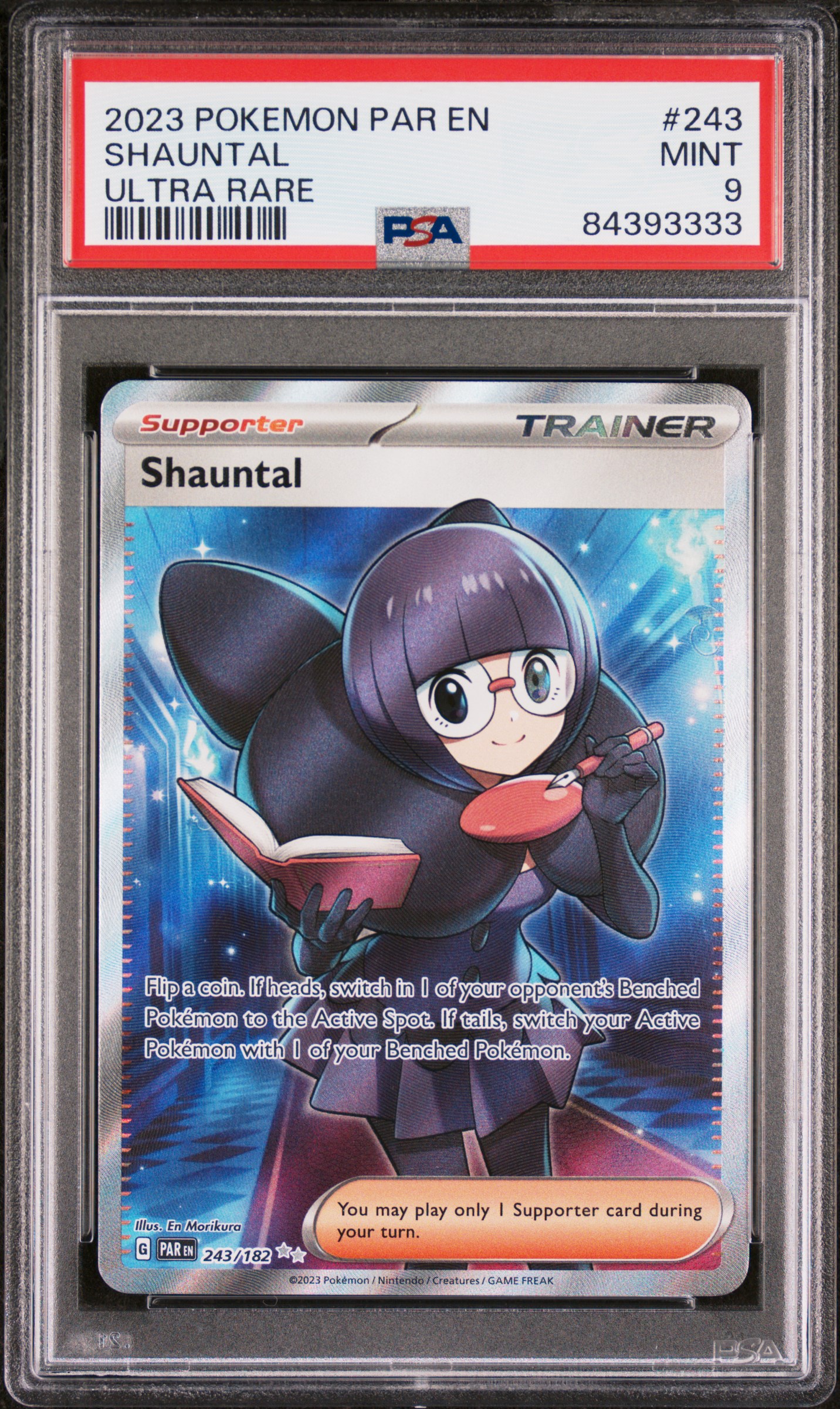 2023 POKEMON PAR EN-PARADOX RIFT #243 SHAUNTAL ULTRA RARE