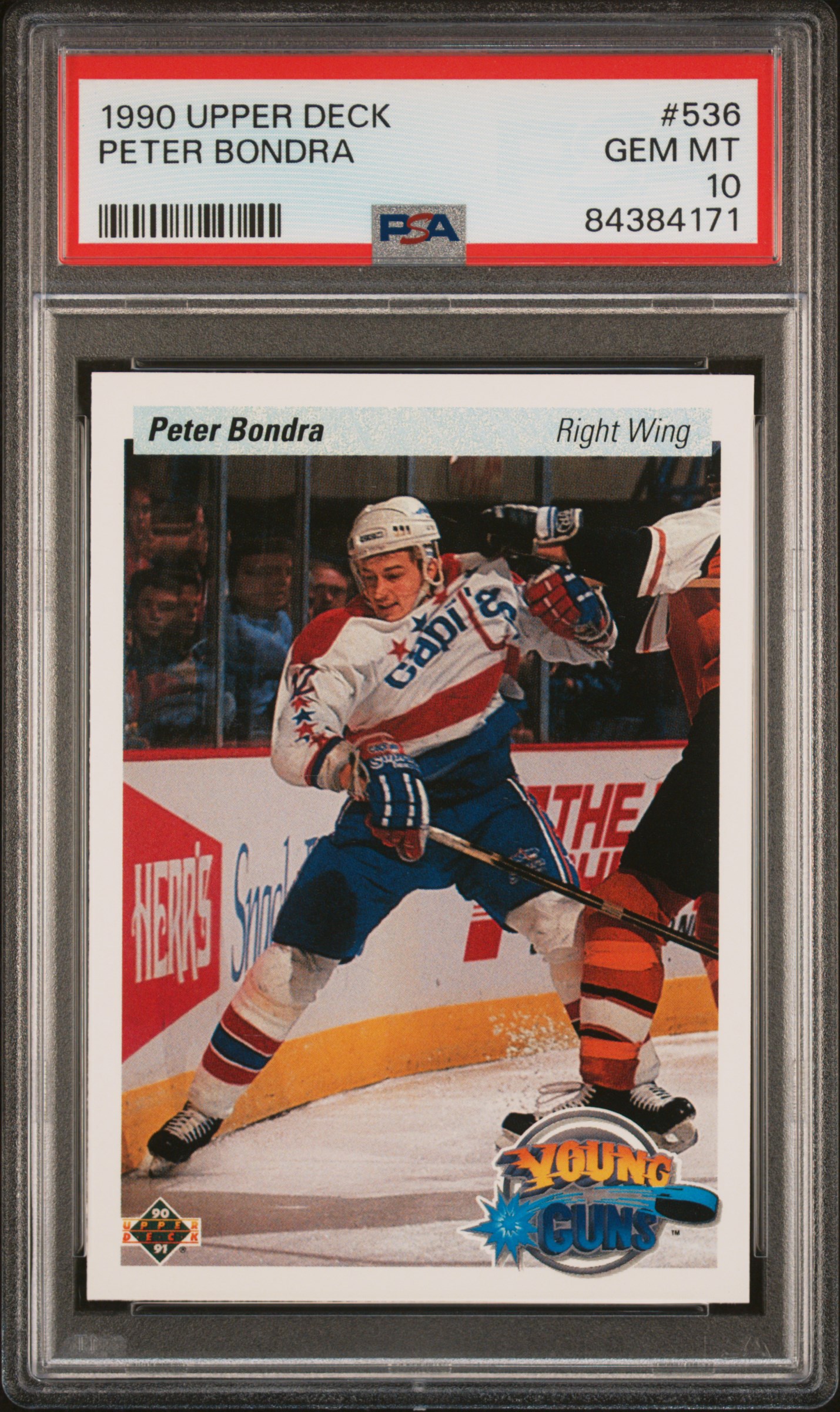 1990 UPPER DECK #536 PETER BONDRA