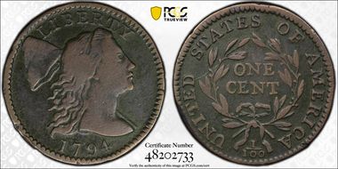 1794 1C Head of 1795 N1BN