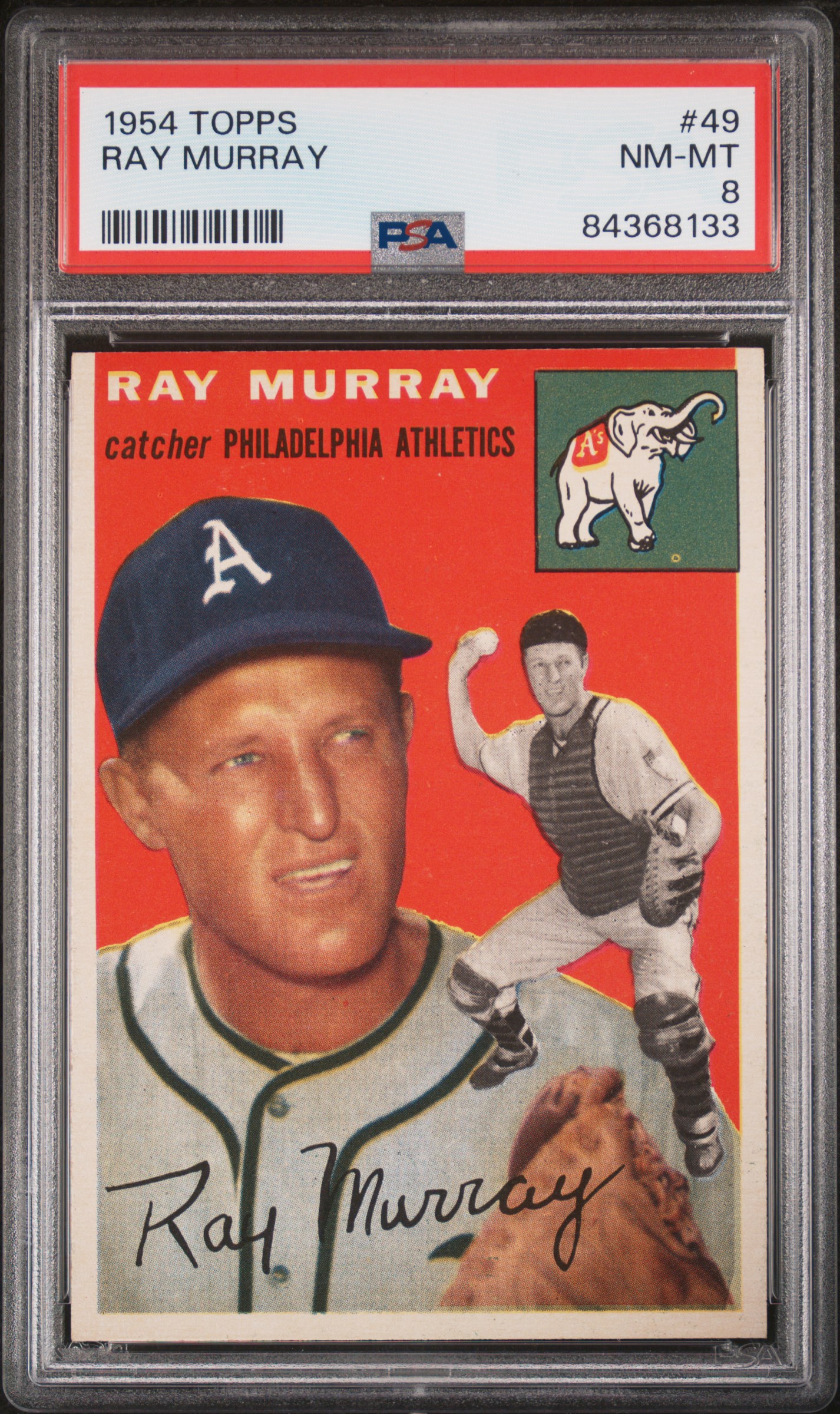 1954 TOPPS #49 RAY MURRAY