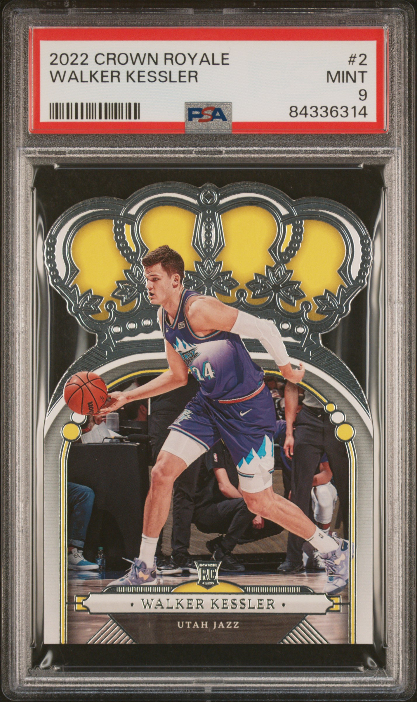 2022 PANINI CROWN ROYALE #2 WALKER KESSLER