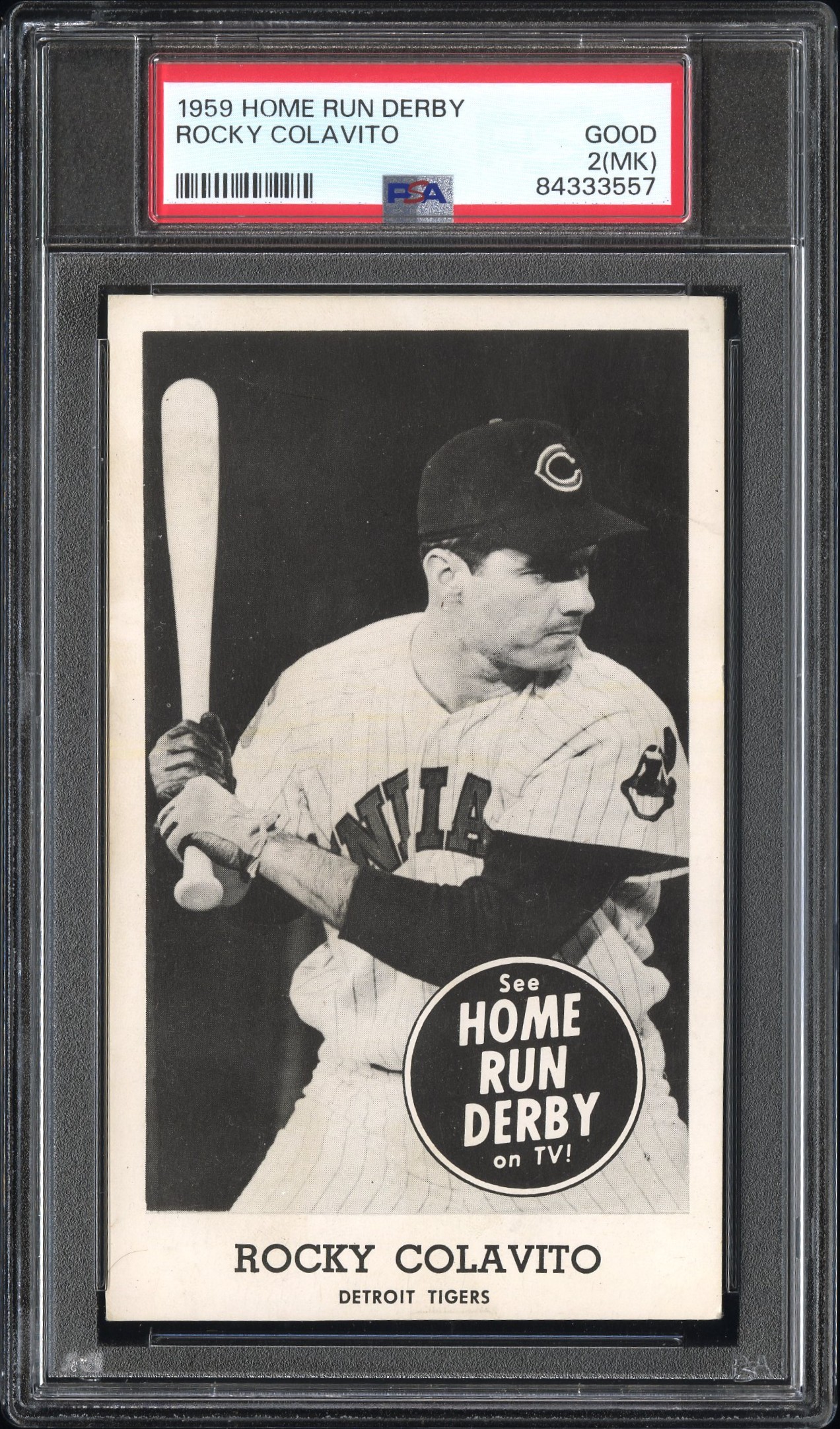 1959 HOME RUN DERBY ROCKY COLAVITO