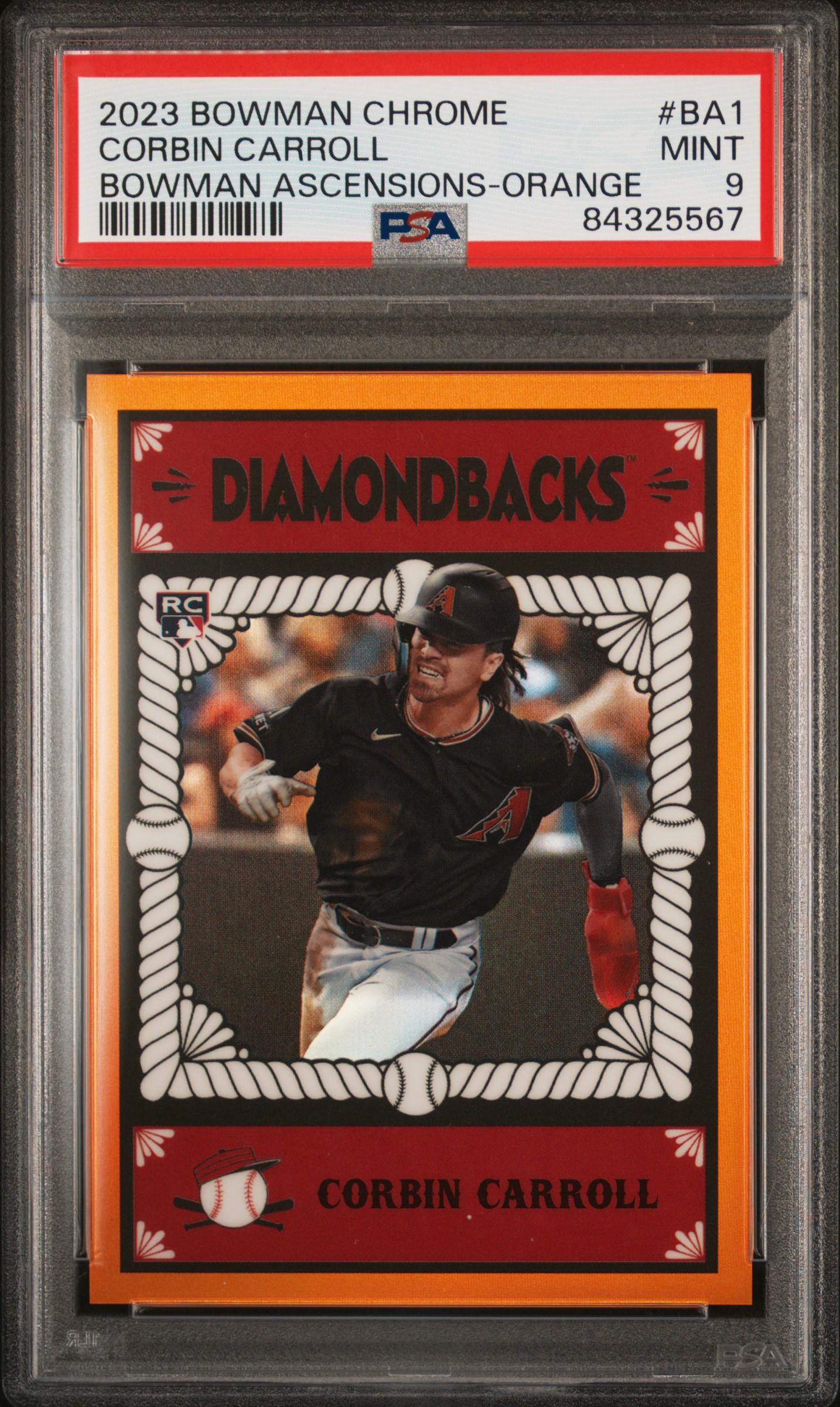 2023 BOWMAN CHROME BOWMAN ASCENSIONS #BA1 CORBIN CARROLL BOWMAN ASCENSIONS-ORG REF