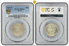 1943-M 50C MS63