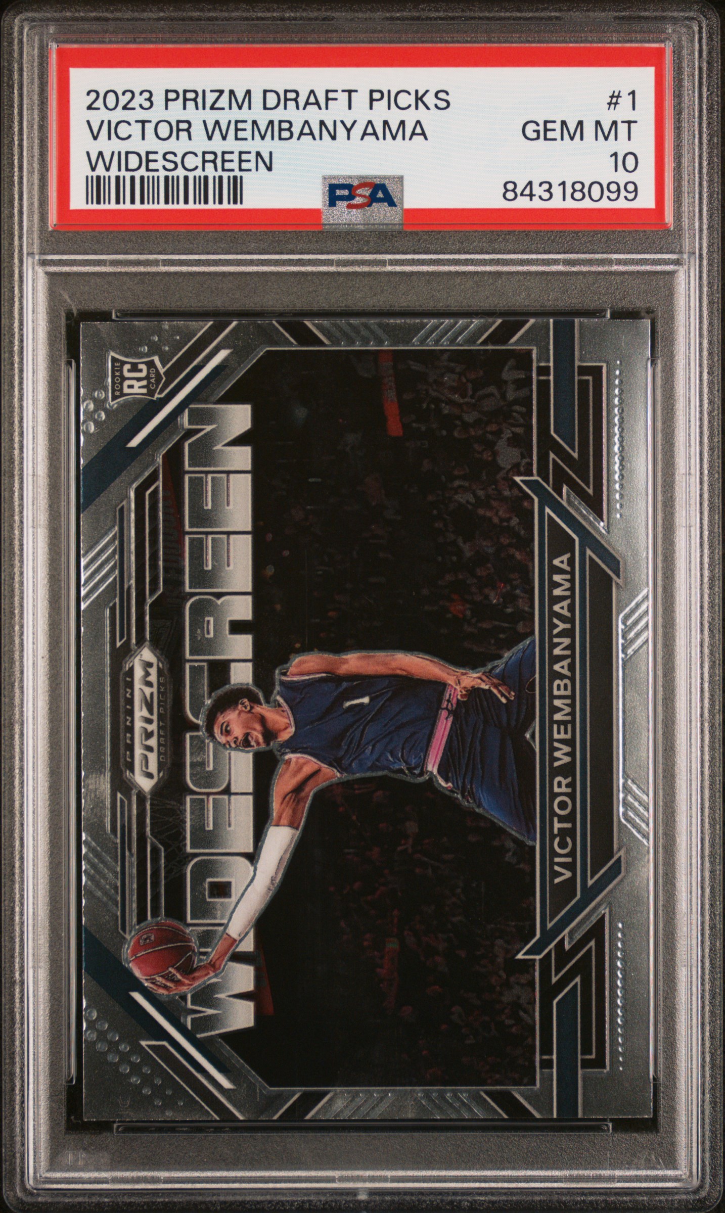 2023 PANINI PRIZM DRAFT PICKS WIDESCREEN #1 VICTOR WEMBANYAMA