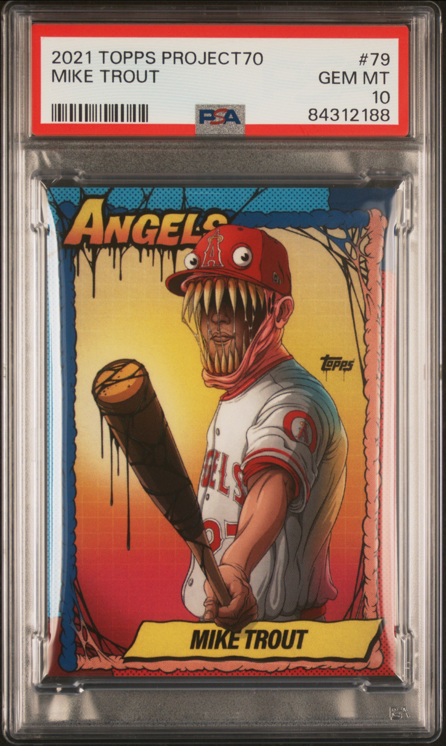 2021 TOPPS PROJECT70 #79 MIKE TROUT