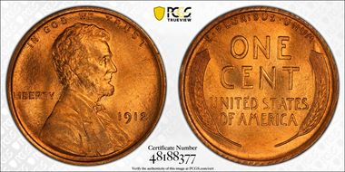 1912 1C MS67RD