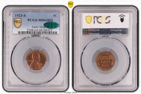 1923-S 1C MS64RD