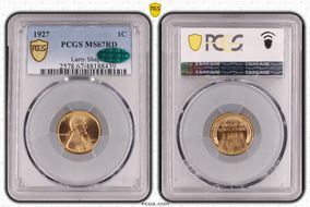 1927 1C MS67RD