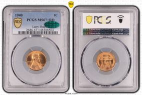 1940 1C MS67+ RD