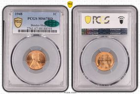 1948 1C MS67RD
