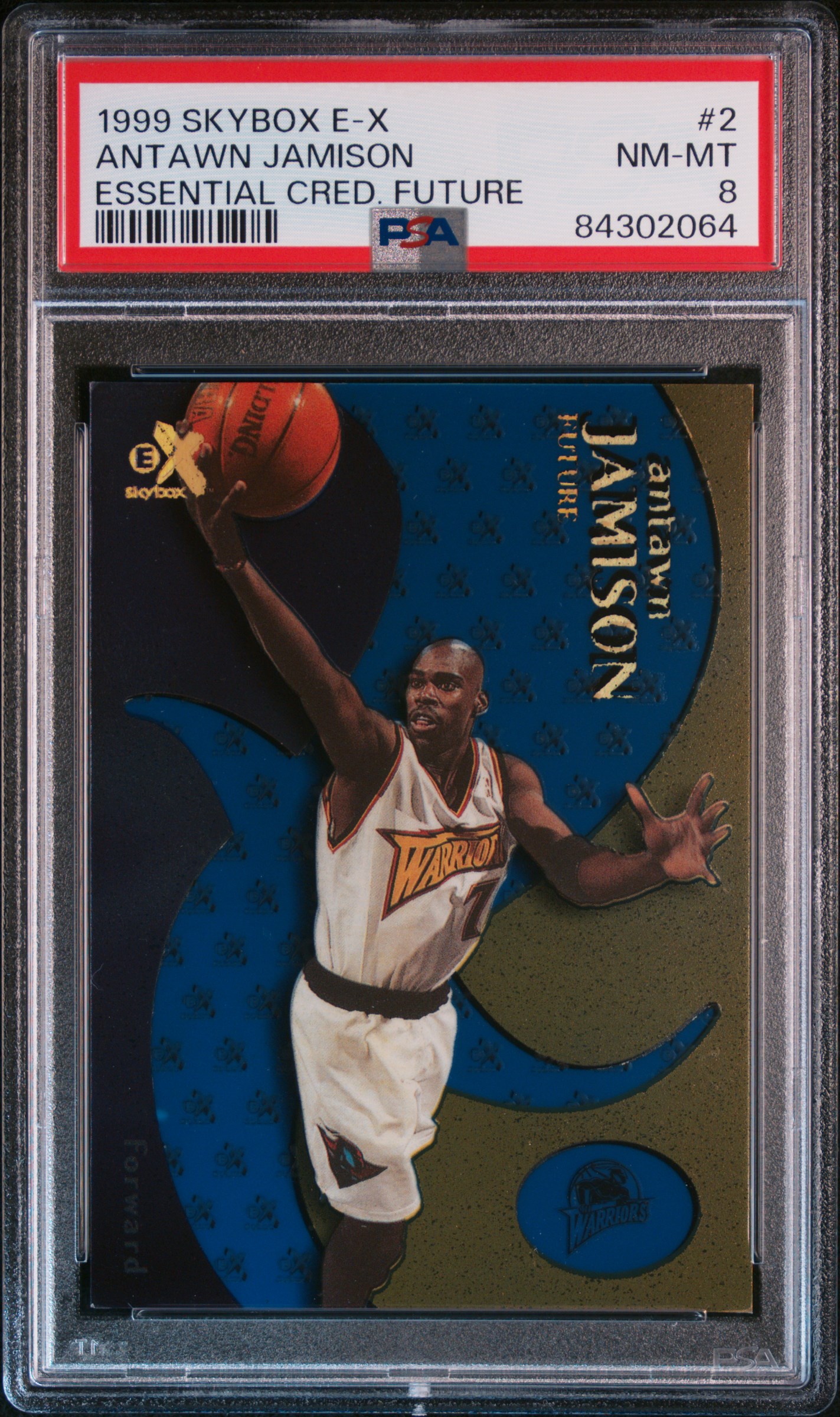 1999 SKYBOX E-X #2 ANTAWN JAMISON ESSENTIAL CREDENTIALS FUTURE