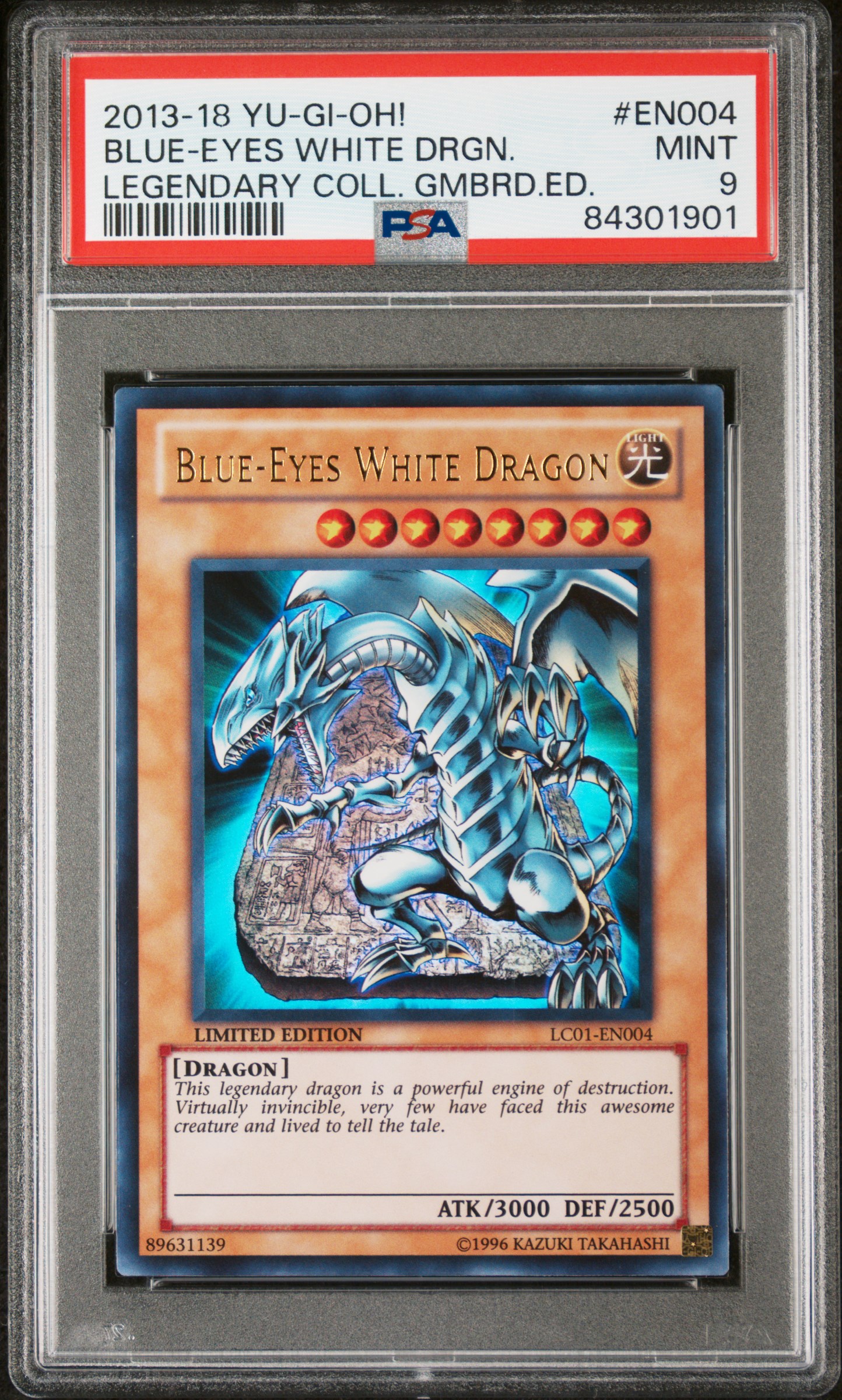 2013-2018 YU-GI-OH! LEGENDARY COLLECTION GAMEBOARD EDITION #EN004 BLUE-EYES WHITE DRGN. LEGENDARY COLL. GMBRD.ED.