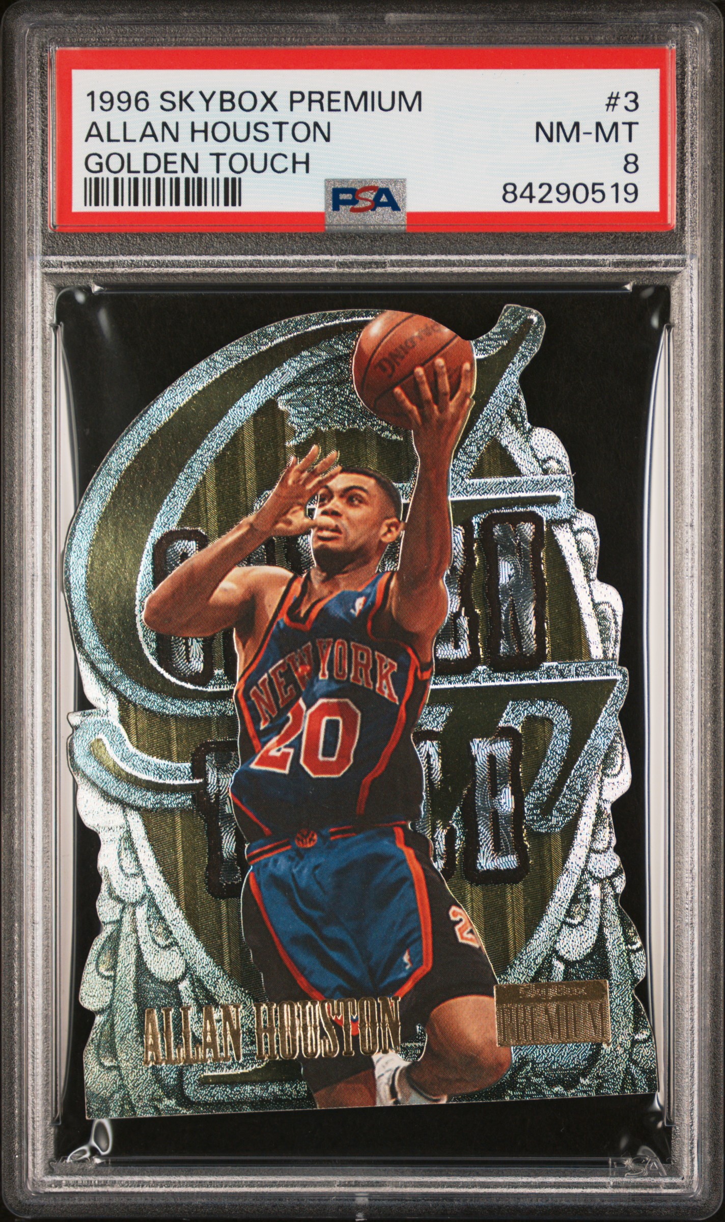 1996 SKYBOX PREMIUM GOLDEN TOUCH #3 ALLAN HOUSTON GOLDEN TOUCH