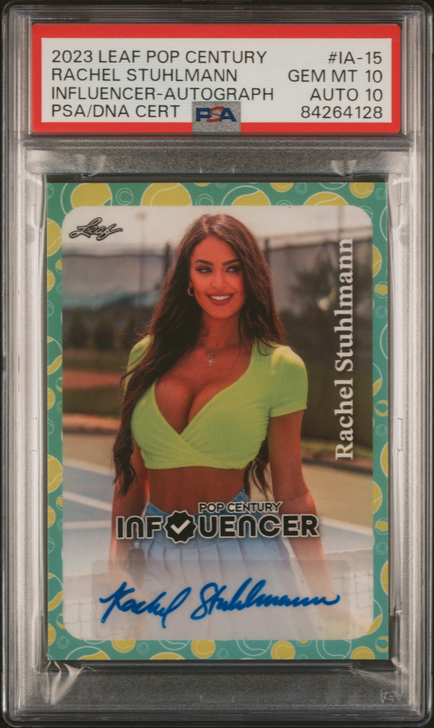 2023 LEAF POP CENTURY INFLUENCER #IA-15 RACHEL STUHLMANN INFLUENCER-AUTOGRAPH