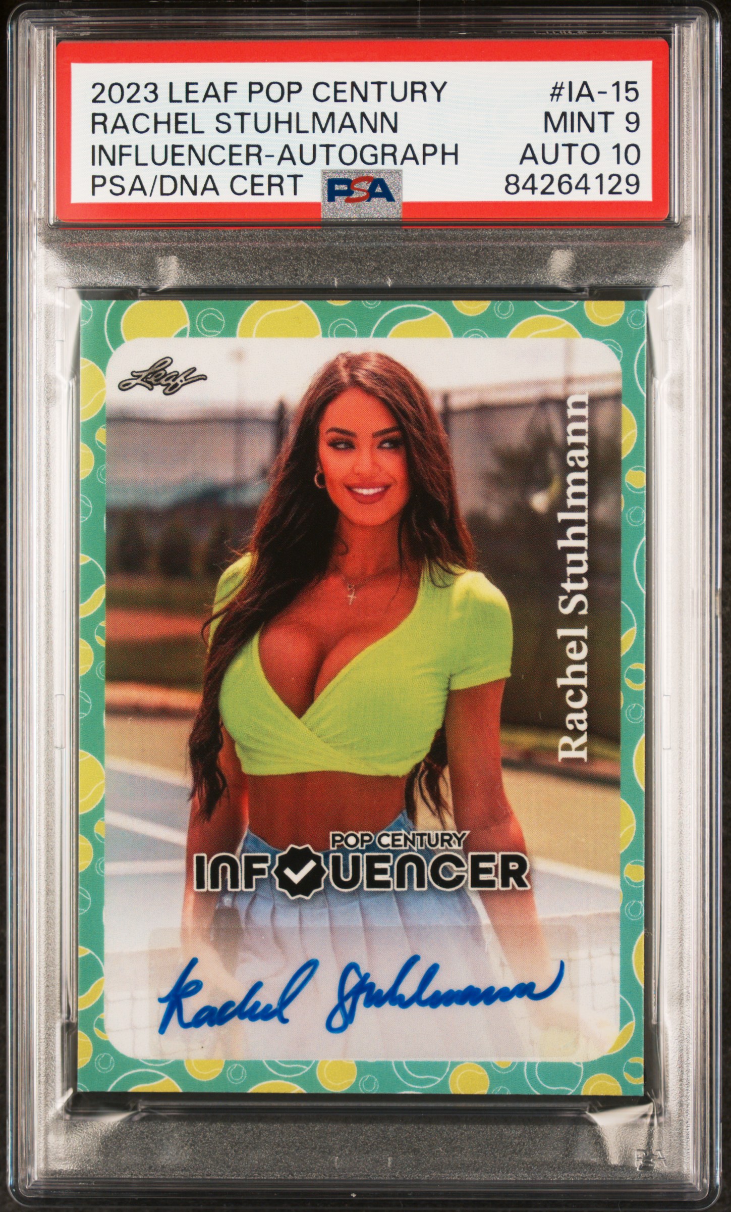 2023 LEAF POP CENTURY INFLUENCER #IA-15 RACHEL STUHLMANN INFLUENCER-AUTOGRAPH
