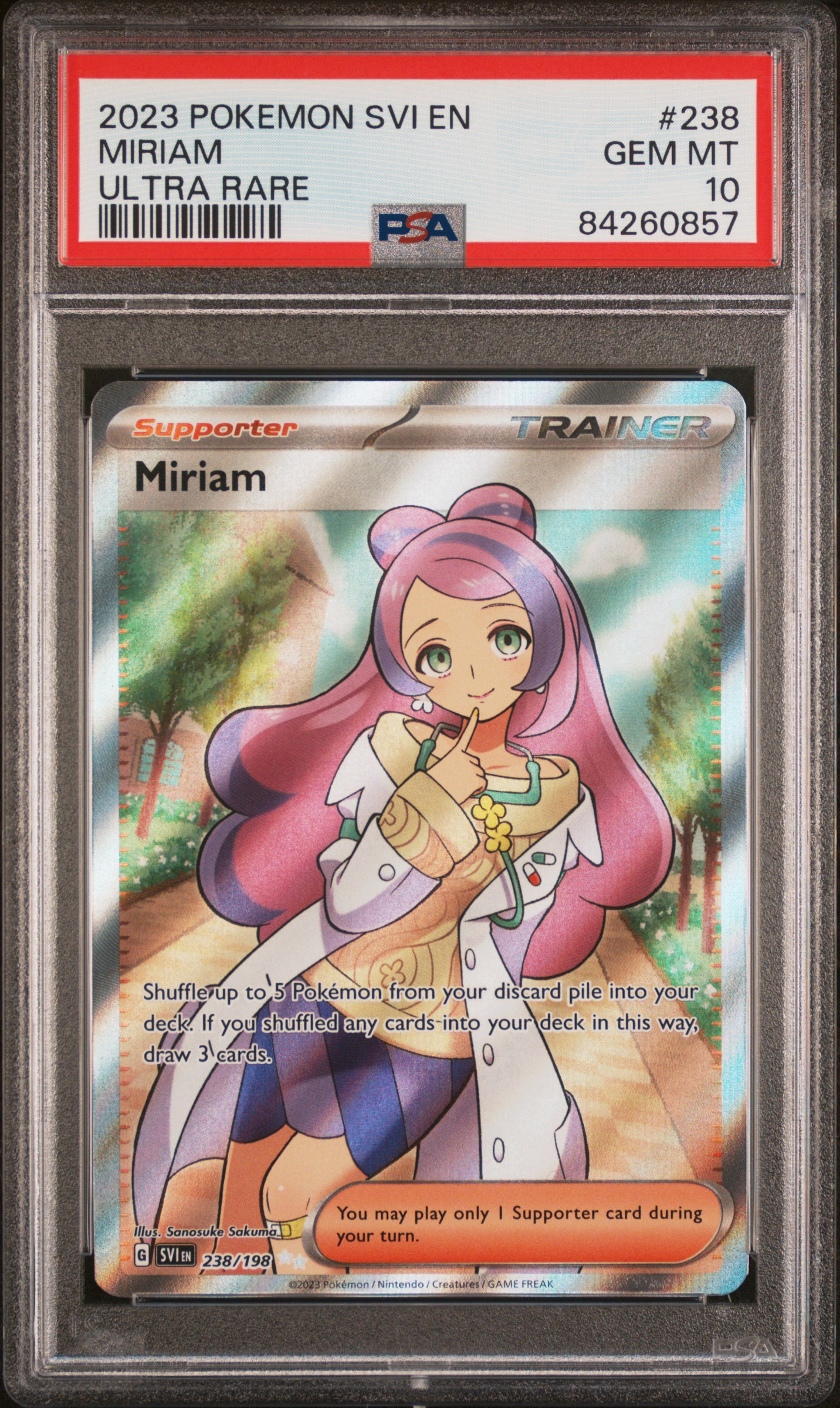 2023 POKEMON SVI EN-SCARLET & VIOLET #238 MIRIAM ULTRA RARE