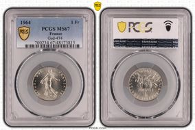 1964 1 Fr Gad-474 MS67