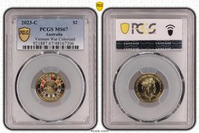 2023-C $2 Vietnam War Colorized MS67