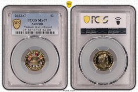 2023-C $2 Vietnam War Colorized MS67