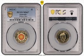 2022-C $2 Honey Bee Colorized MS67