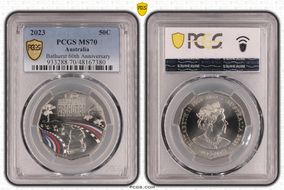 2023 50C Bathurst 60th Anniversary Colorized MS70