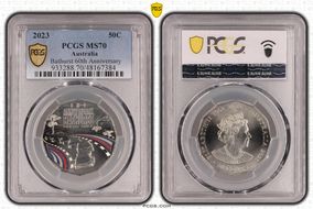 2023 50C Bathurst 60th Anniversary Colorized MS70