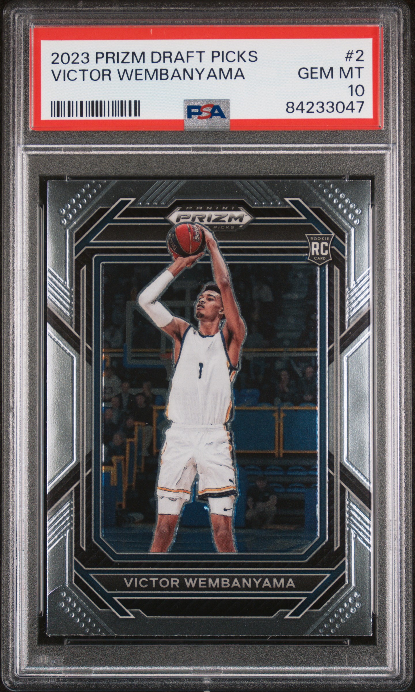 2023 PANINI PRIZM DRAFT PICKS #2 VICTOR WEMBANYAMA