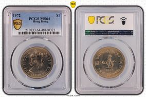 1972 $1 MS64