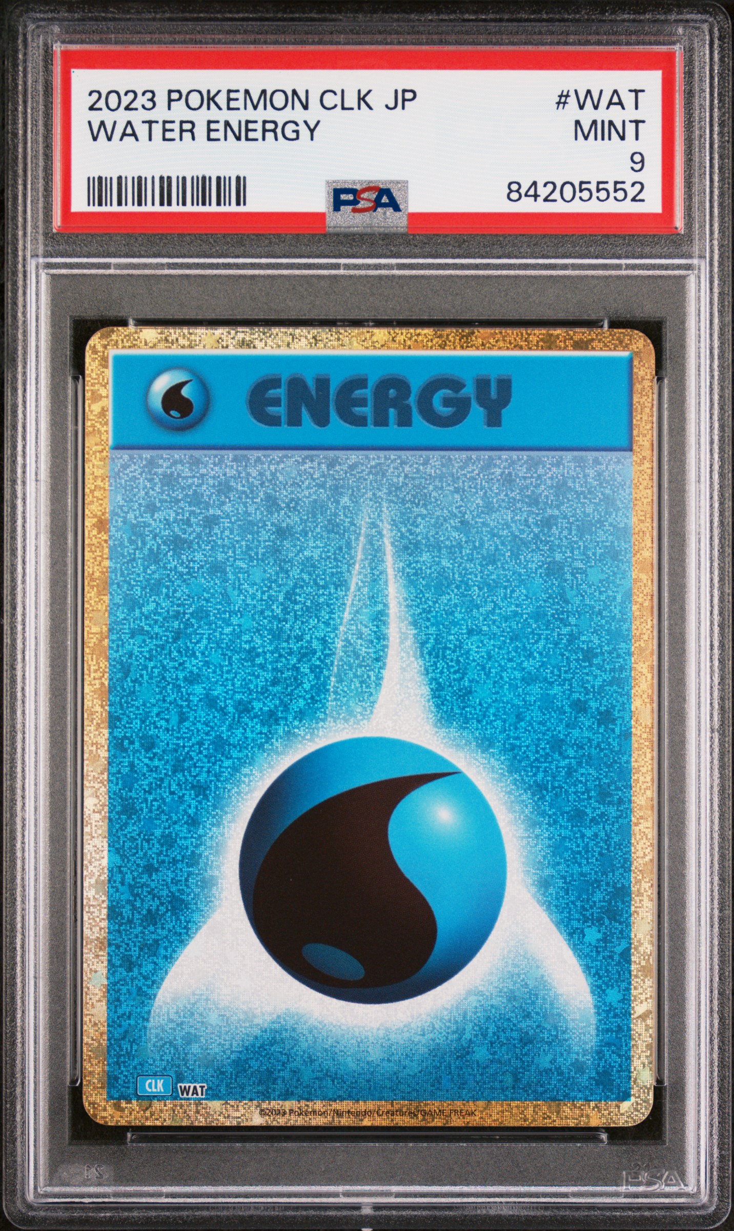 2023 POKEMON JAPANESE CLK-TRADING CARD GAME CLASSIC BLASTOISE & SUICUNE ex DECK #WAT WATER ENERGY