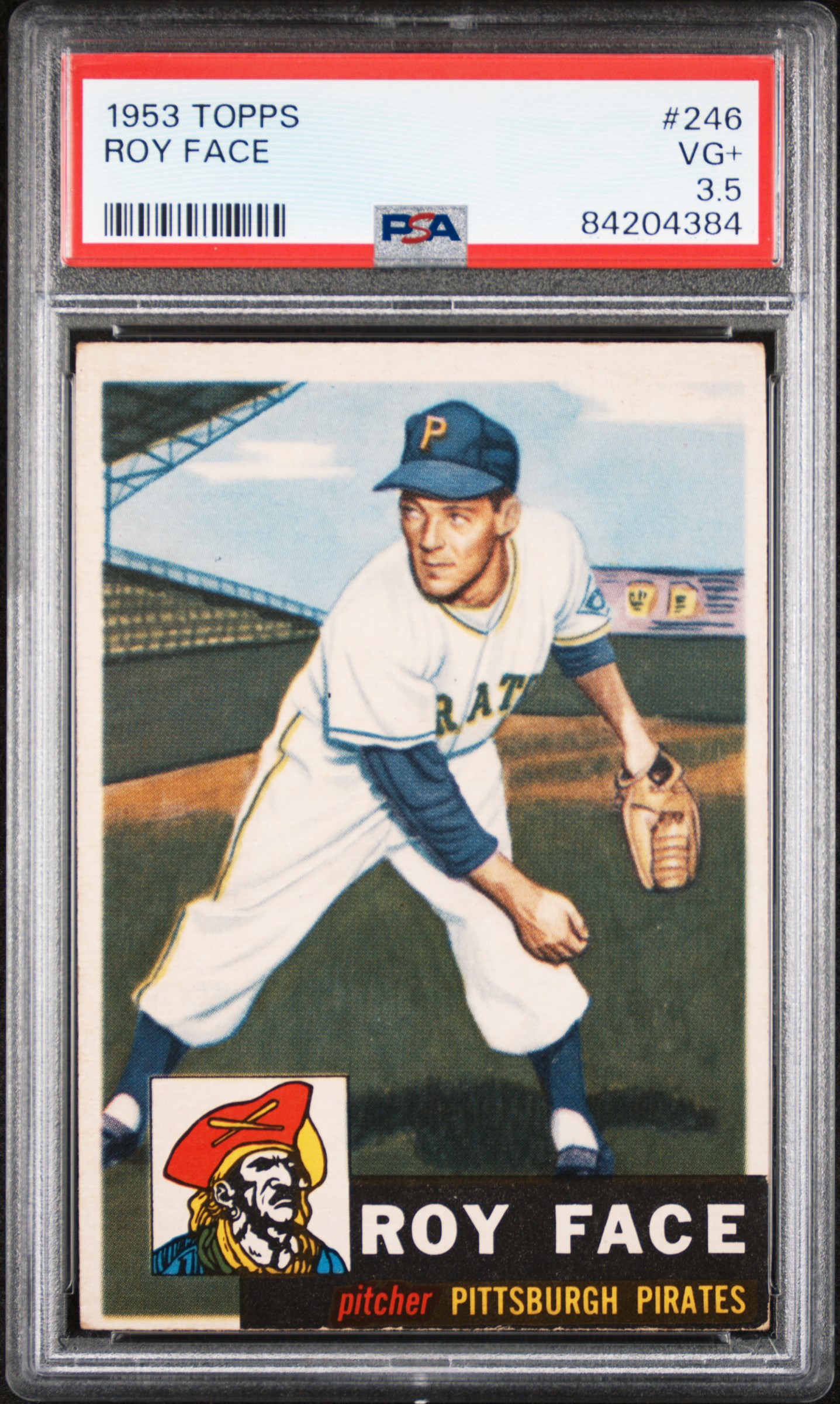 1953 TOPPS #246 ROY FACE