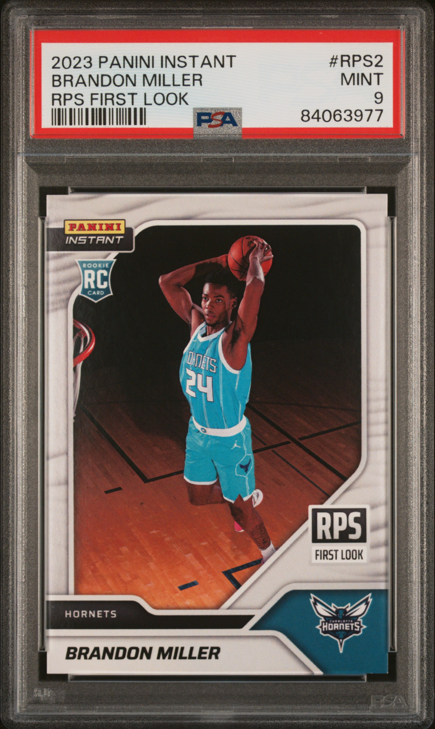 2023 PANINI INSTANT RPS FIRST LOOK #RPS2 BRANDON MILLER
