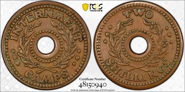 (1943) 2 Shil KM-Tn4.1 Internment Camp AU55BN