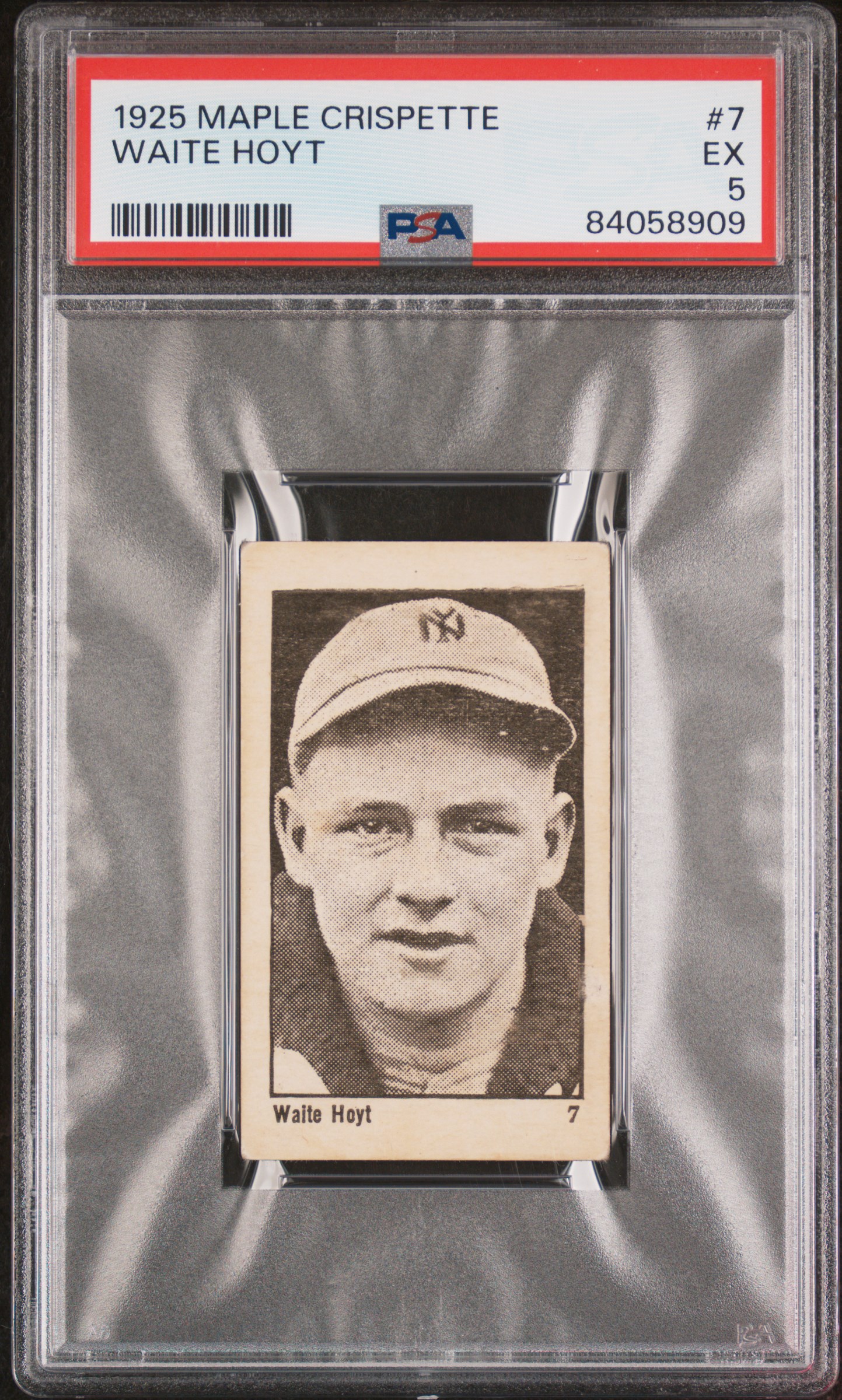 1925 MAPLE CRISPETTE #7 WAITE HOYT