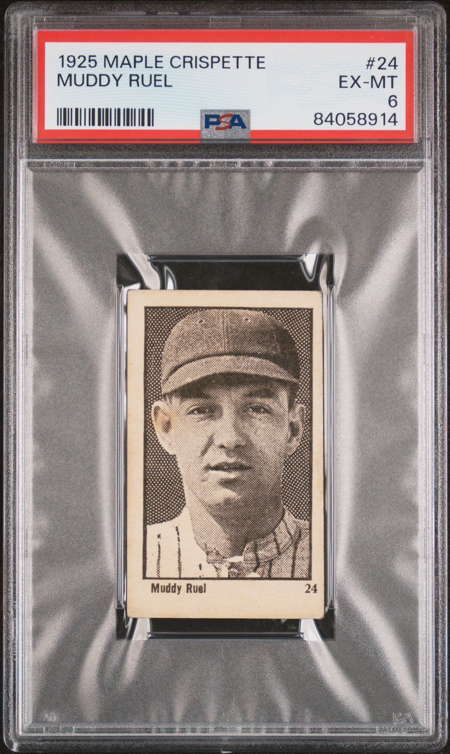 1925 MAPLE CRISPETTE #24 MUDDY RUEL