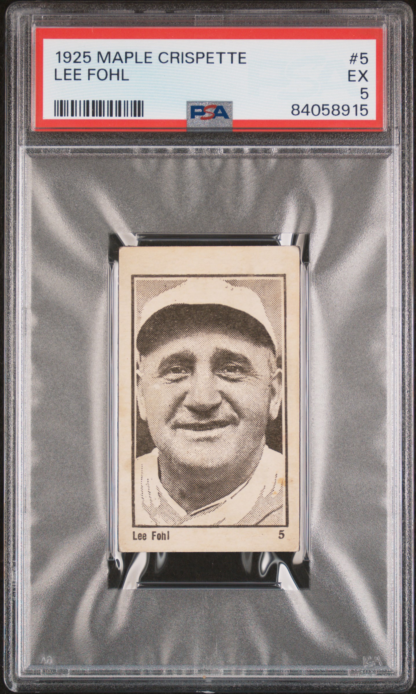 1925 MAPLE CRISPETTE #5 LEE FOHL