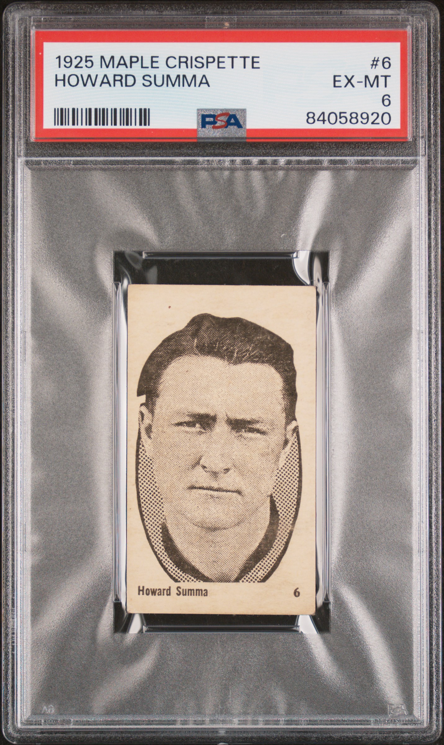 1925 MAPLE CRISPETTE #6 HOWARD SUMMA