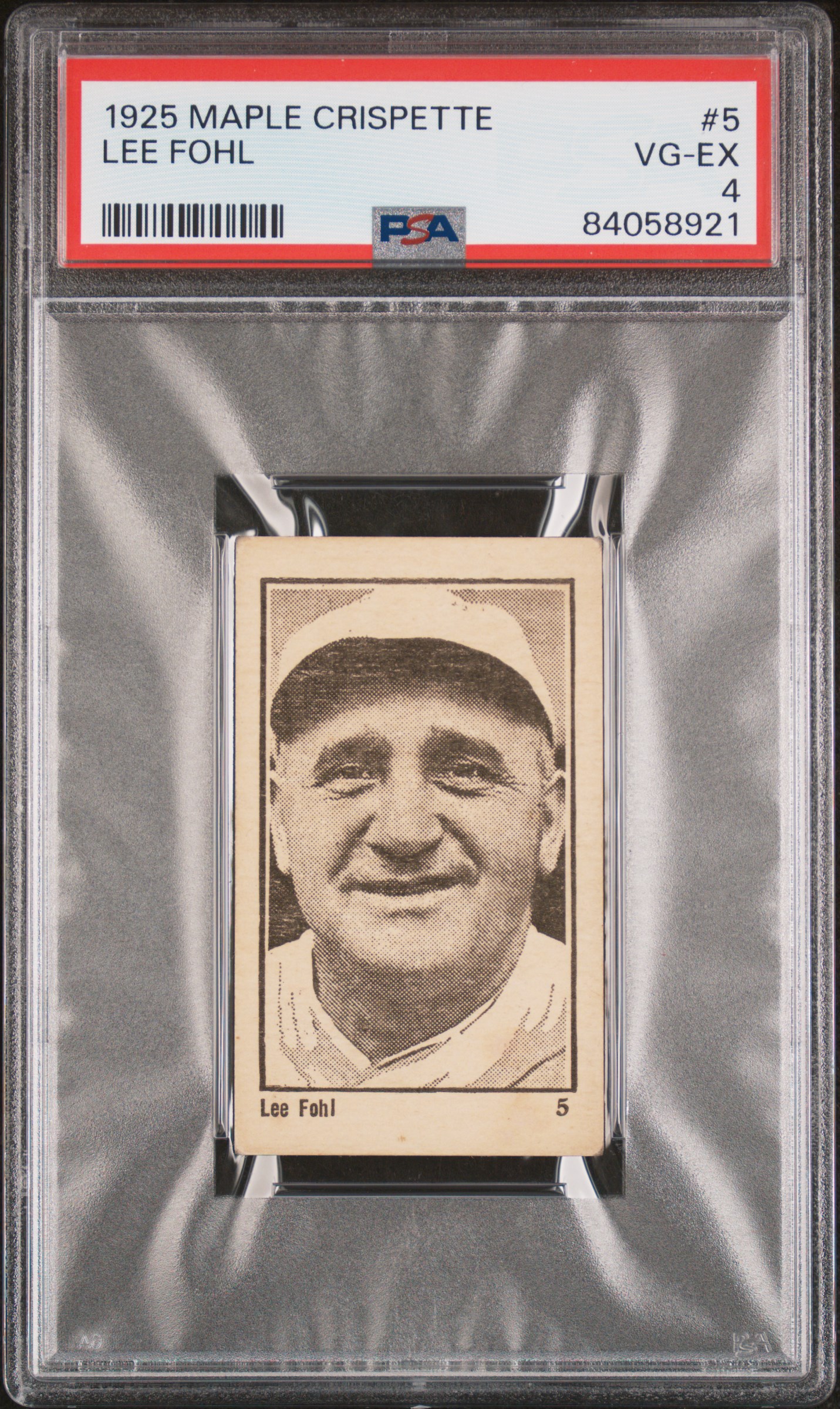 1925 MAPLE CRISPETTE #5 LEE FOHL