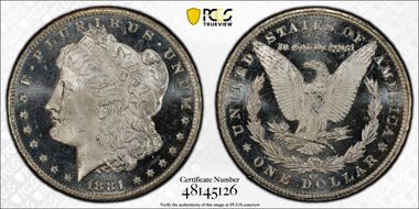 1881-CC $1 MS66+ DMPL