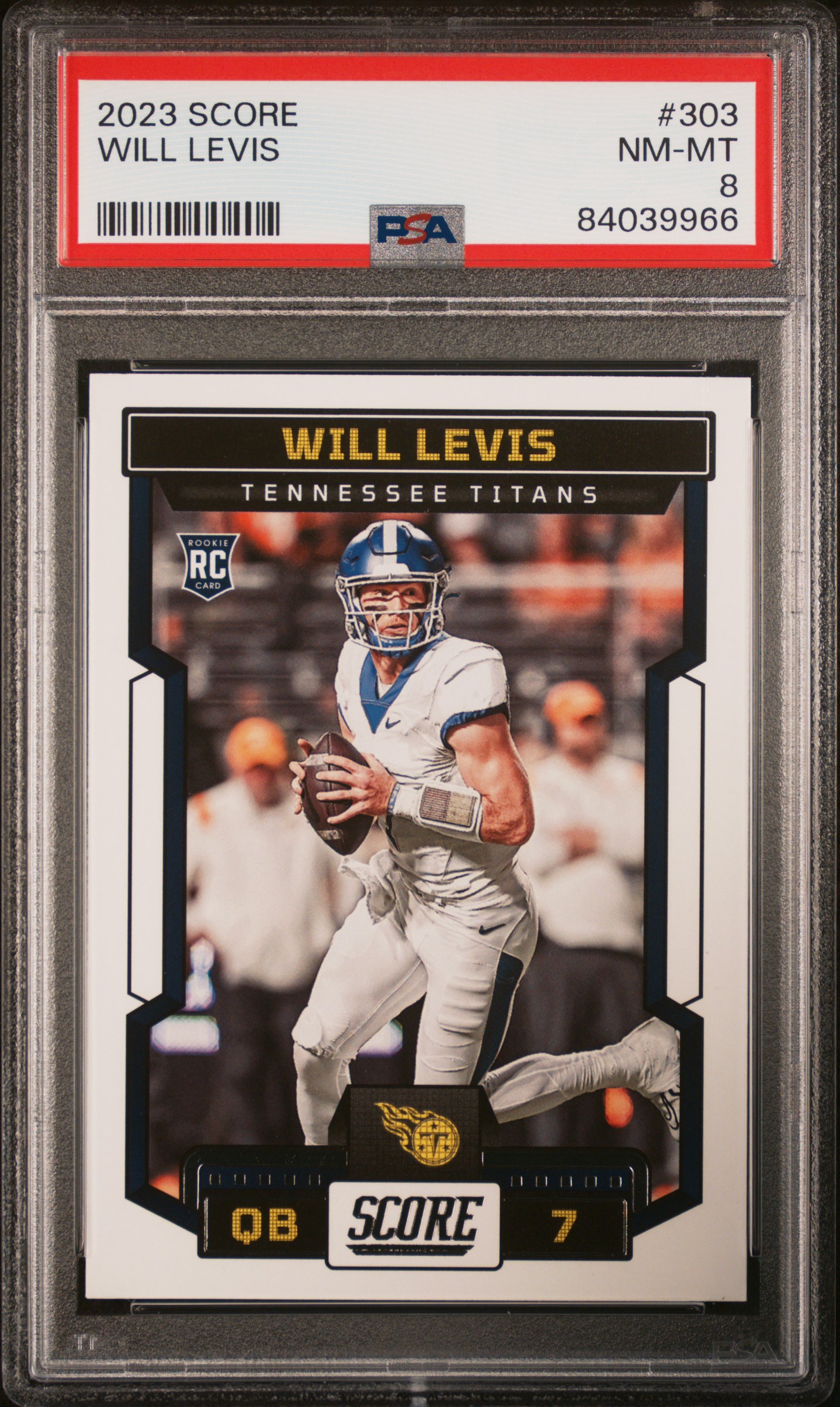 2023 PANINI SCORE #303 WILL LEVIS