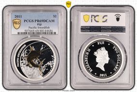 2011 $2 Pacific Swordfish PR69DCAM