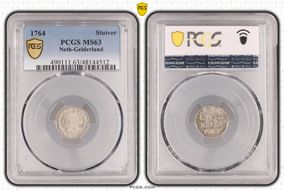 1764 Stuiver KM-82  Ag MS63