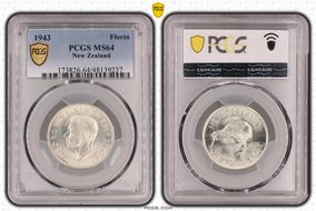 1943 Florin MS64