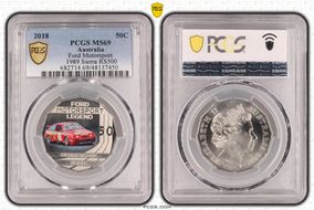 2018 50C Ford Motorsport Colorized 1989 Sierra RS500 MS69