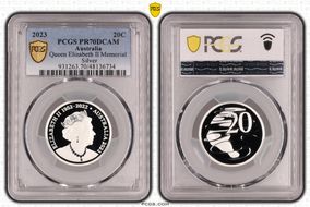 2023 20C Queen Elizabeth II Memorial  Silver PR70DCAM