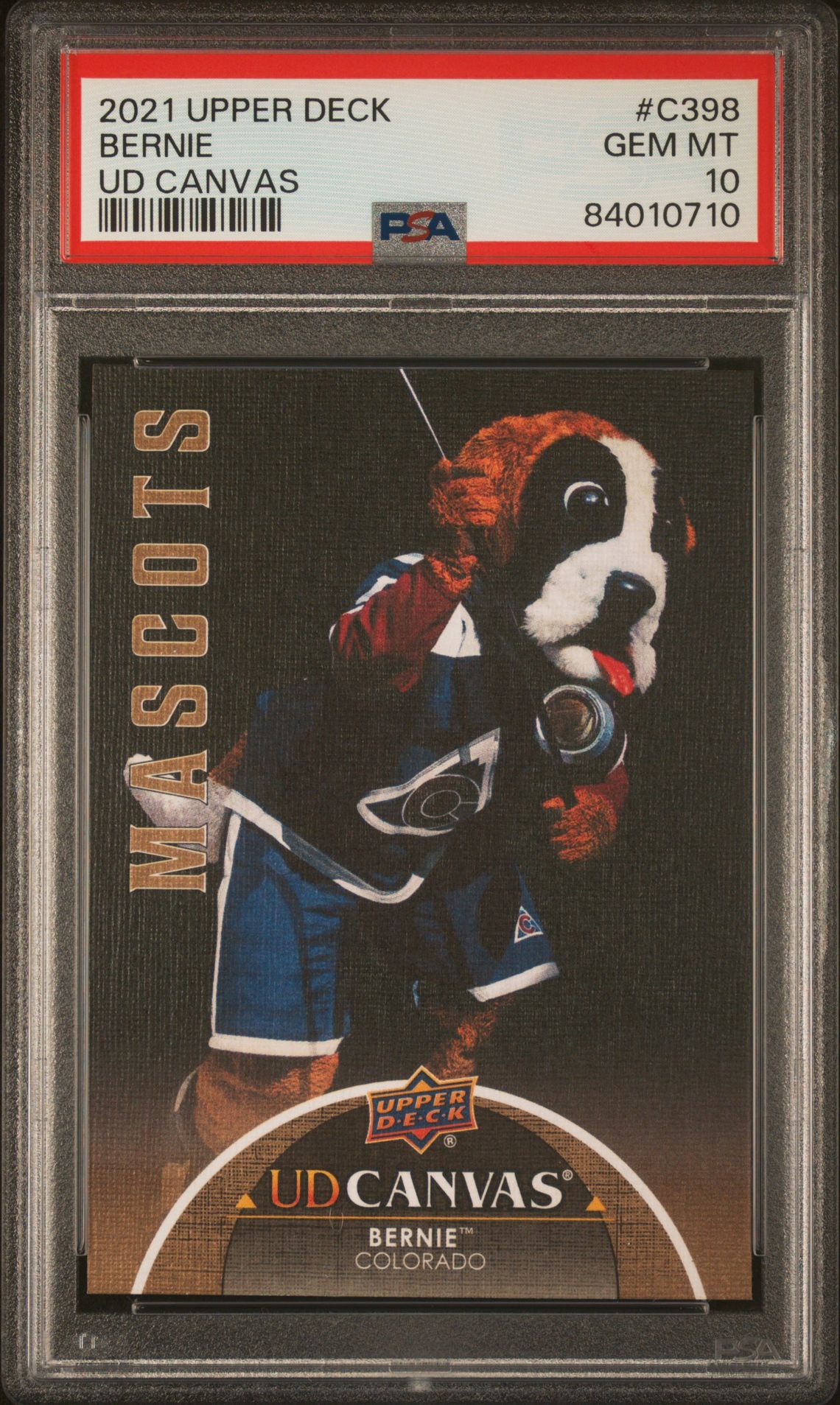 2021-2022 Upper Deck UPPER DECK UD CANVAS #C398 Bernie front